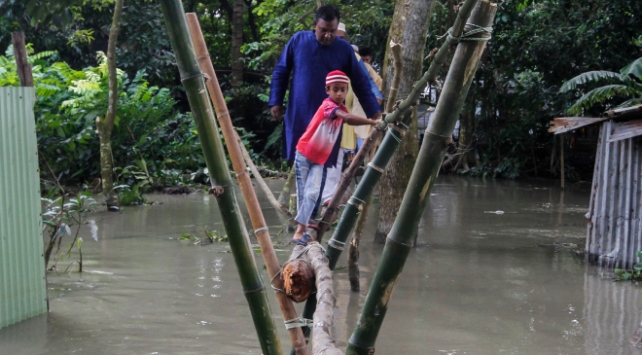 Bangladeş’te muson yağışından ölenlerin sayısı 184’e çıktı