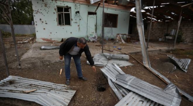 Ermenistan’dan Azerbaycan’ın sivil yerleşim birimlerine top atışı
