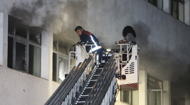 Ankara’da hastane yangını