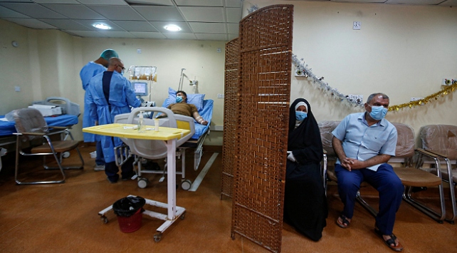 Irak’ta son 24 saatte 62 kişi koronavirüsten öldü