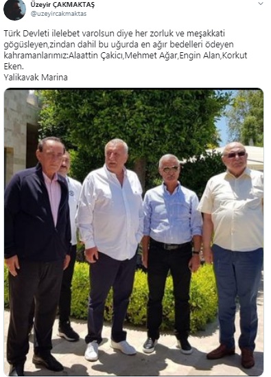 Çakıcı, Ağar, Eken, Alan bir araya geldi