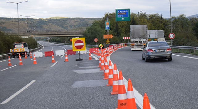 Bolu Dağı Tüneli Ankara yönü trafiğe kapatıldı