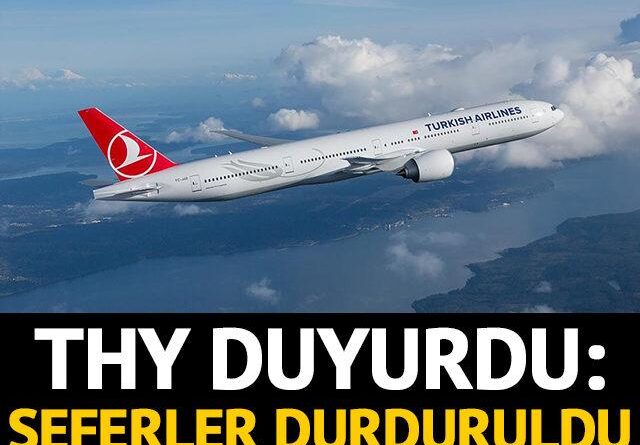 THY, İstanbul varışlı seferlerini durdurdu