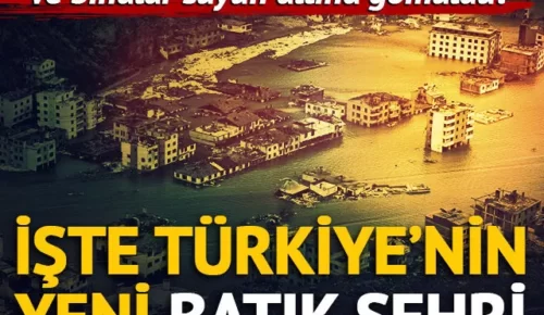 Ve binalar suyun altına gömüldü! Türkiye’nin yeni batık şehri: