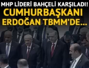 Cumhurbaşkanı Erdoğan milletvekili yemin törenini locadan takip ediyor