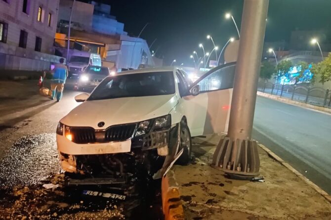 Şanlıurfa’da feci kaza 2 yaralı