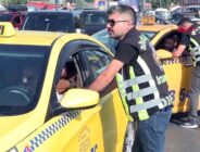 Fatih’te taksicilere yönelik denetimlerde 7 bin 290 lira ceza kesildi