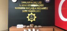 Şanlıurfa’da uyuşturucu operasyonu