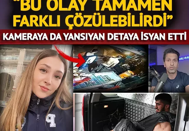 Polis Şeyda Yılmaz’ın ölümü sırasında kameraya yansımıştı!