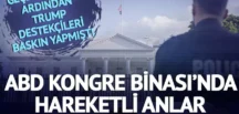 ABD Kongre binasında hareketli anlar!