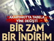 Akaryakıtta tabela değişti! Bir zam bir indirim geldi