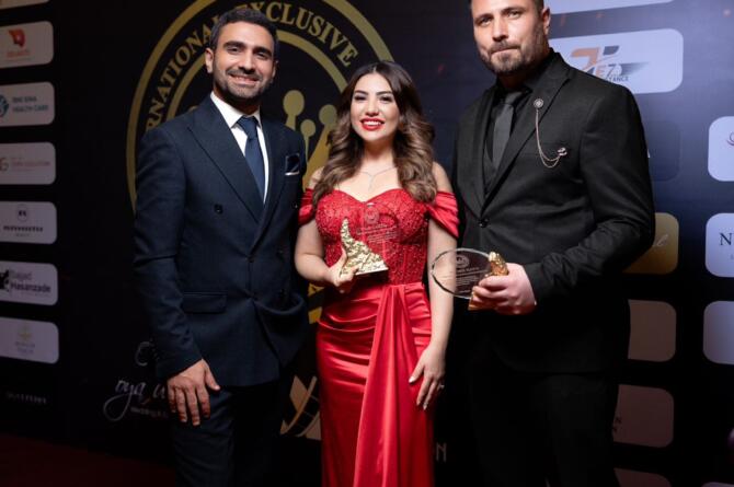 Azerbaycan’da Çifte Başarı: Ercan ve Gamze Uyar Çifti Ödüllerle Taçlandı