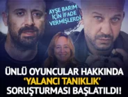 Halit Ergenç ile Rıza Kocaoğlu hakkında ‘yalancı tanıklık’ soruşturması