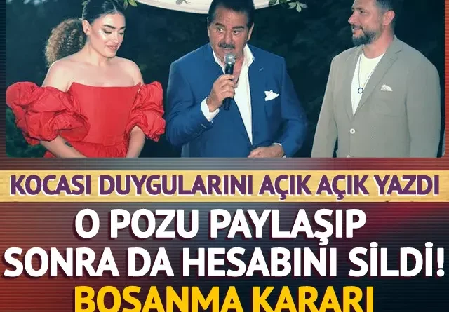 İbrahim Tatlıses’in kızı Dilan Çıtak eşi Levent Dörter’den boşanıyor! Her şeyi sildi