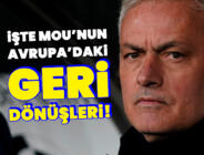 Mourinho’nun Avrupa kupalarındaki geri dönüşleri!