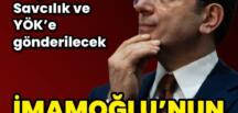 İBB Başkanı İmamoğlu’nun diploması iptal edildi