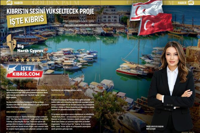 Kıbrıs’ın sesini yükseltecek proje!