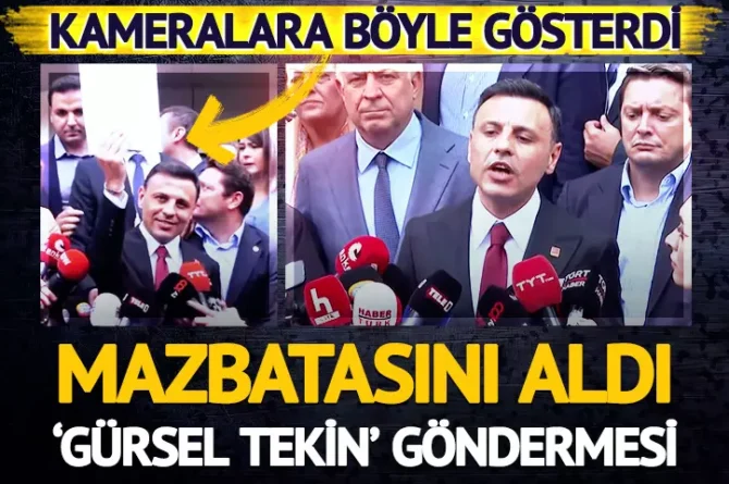 Son dakika | İkinci kez seçildi, mazbatayı aldı! Özgür Çelik’ten ilk açıklama: