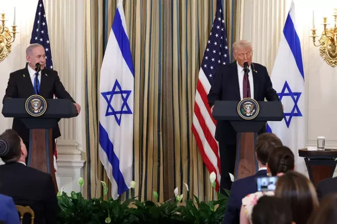 Beyaz Saray Trump’ın Gazze planını paylaştı! “Netanyahu planımızı kabul etti”