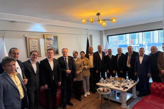 “Gelecek Partisi’nden Uluslararası Sağlık Turizmi Federasyonu’na Ziyaret”