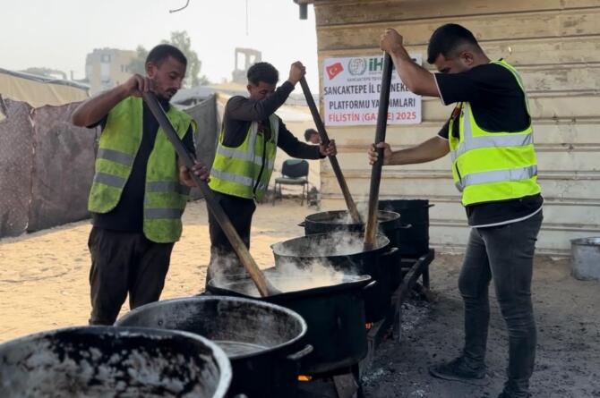 Sancaktepe İl Dernekler Platformu’ndan Gazze’ye Anlamlı Yardım