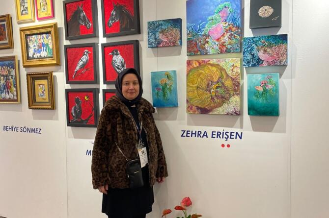 Zehra Çetik Erişen’den Okyanus Esintili Sanatsal Yolculuk