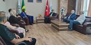 SENAGAL CUMHURİYETİ BÜYÜKELÇİSİ SANKON ZİYARETİ