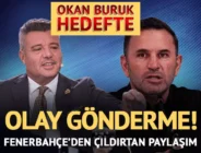 Galatasaray’ı yenen Fenerbahçe’den Okan Buruk’a göndermeler geldi!