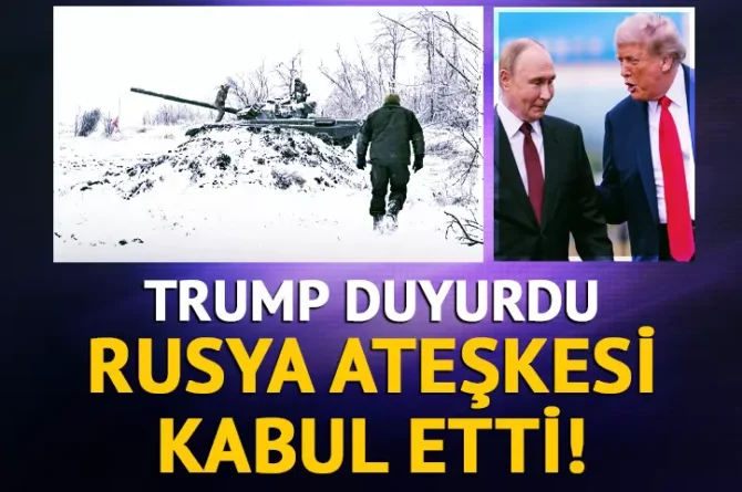 ABD Başkanı Trump: “Soğuk hava koşulları nedeniyle Putin’e bir hafta saldırma dedim, kabul etti”