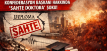 AKADEMİDE VE SEKTÖRDE DEPREM: KONFEDERASYON BAŞKANI HAKKINDA ‘SAHTE DOKTORA’ ŞOKU!