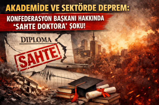 AKADEMİDE VE SEKTÖRDE DEPREM: KONFEDERASYON BAŞKANI HAKKINDA ‘SAHTE DOKTORA’ ŞOKU!