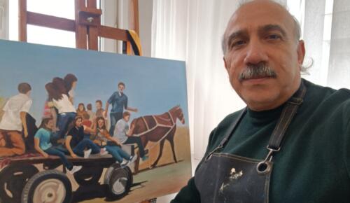 SİİRT’TE “BİR İNSAN, 1000 HATIRA” RESİM SERGİSİNE YOĞUN İLGİ