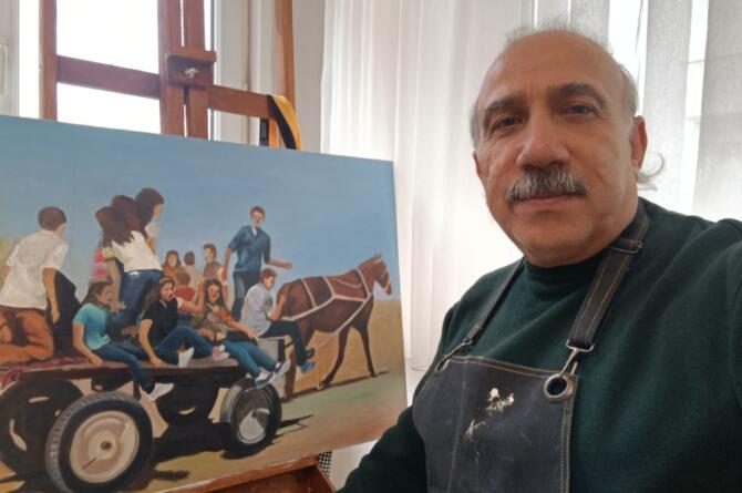 SİİRT’TE “BİR İNSAN, 1000 HATIRA” RESİM SERGİSİNE YOĞUN İLGİ
